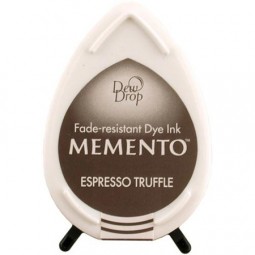 Memento Dew Drop Stempelkissen - espresso truffle