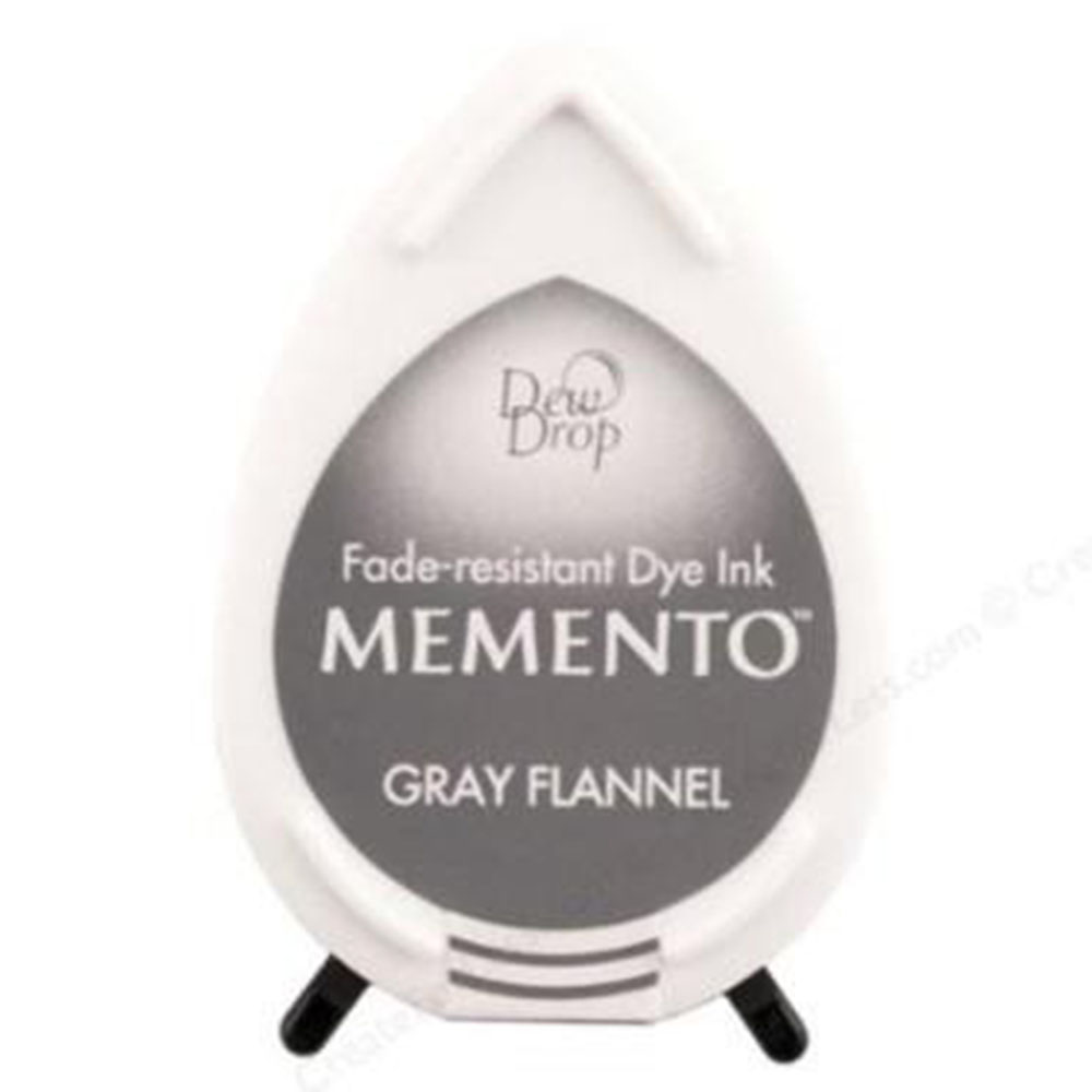 Memento Dew Drop Stempelkissen - gray flannel