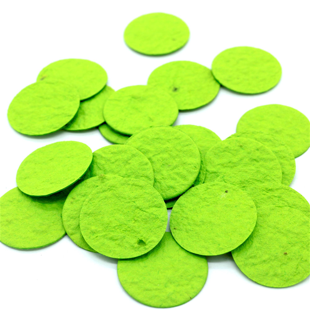 Saatgutkonfetti KREIS – citrus green | zitrusgrün